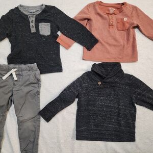 3T Boys Sweater Bundle & Bottoms